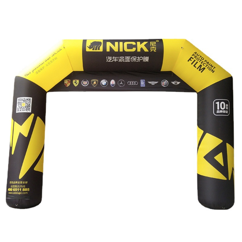 Event Running Finish Door Race Start Entrance Decoration Archway Inflatable Arch