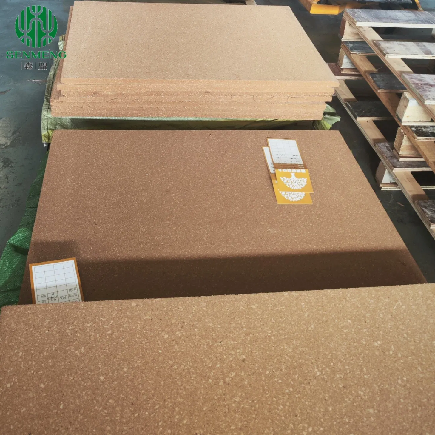 Cork Block Natural Eco Friendly Custom Size Solid Cork Material