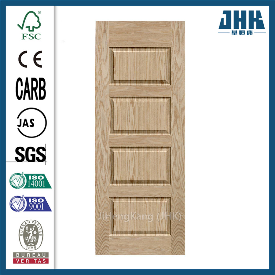 Jhk Customized Teak Veneer HDF Laminate Molded Door Skin