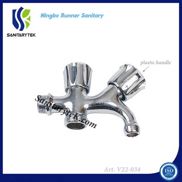 1/2” -3/4” Washing Machine Double Tap (V22-034)