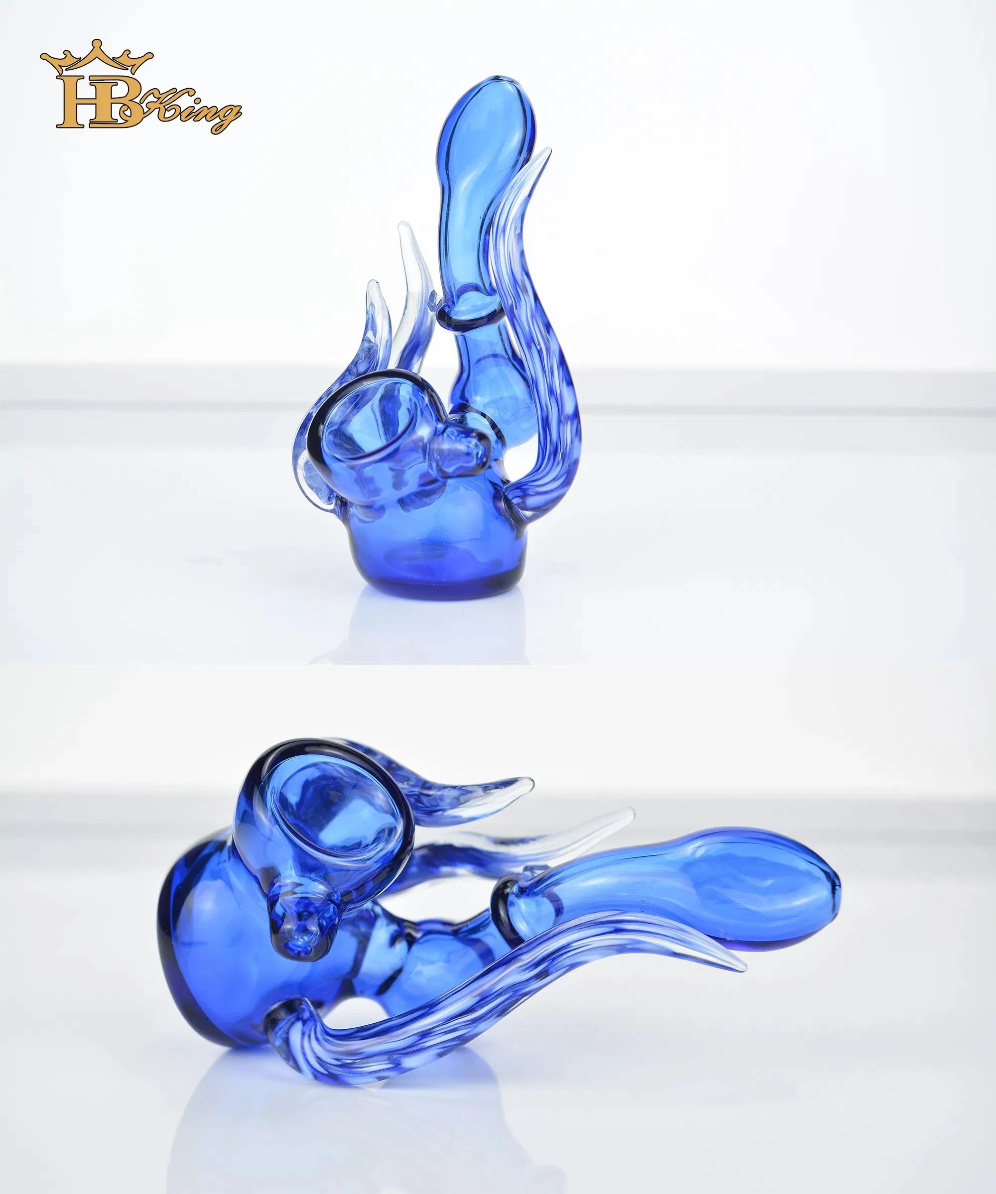 Latest Multiple Styles American Color Rod Glass Water Pipe Spoon Hand Pipe