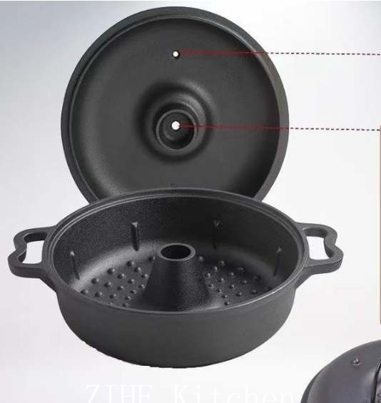 Thick Cast Iron Roasted Sweet Potato Pot Baked Sweet Potato Pig Iron Artifact