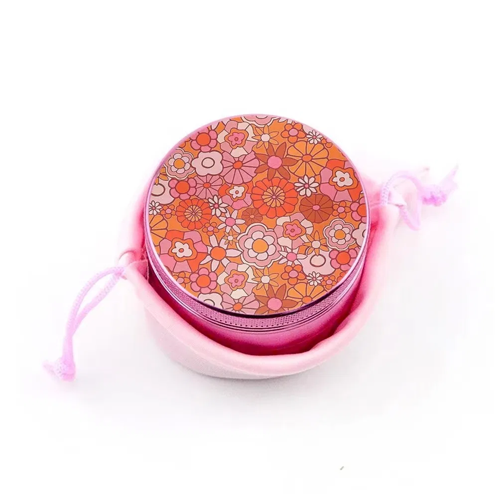 Двухцветный гриндер с логотипом для табака и специй