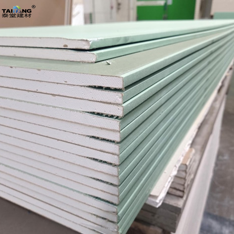 1200X2400X12mm Moisture Resistant Plasterboard 10mm Gipsum Plaster Board for Australian