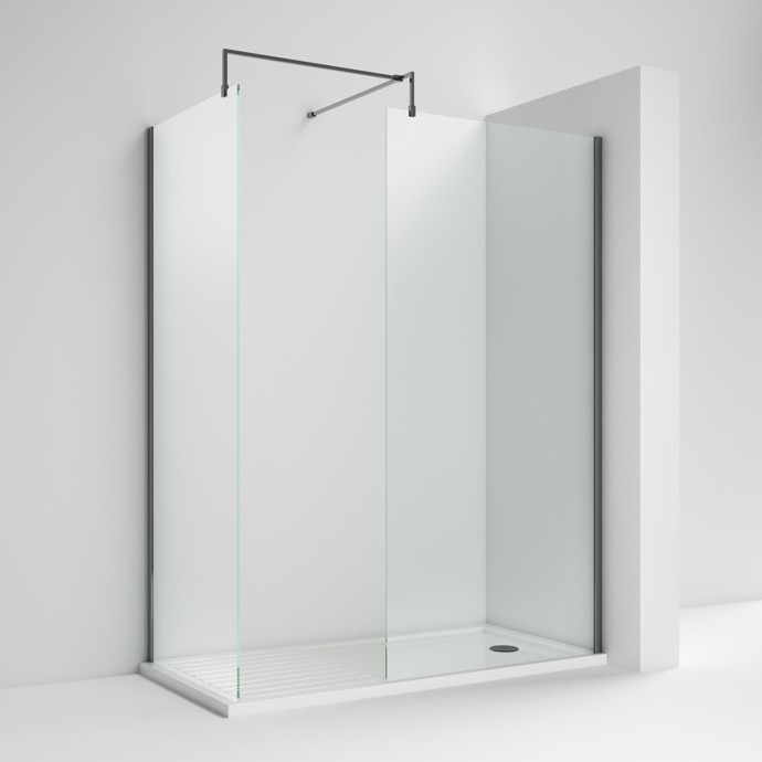 Stylish Wetroom Screens for Glass Shower Experience Shower Doors