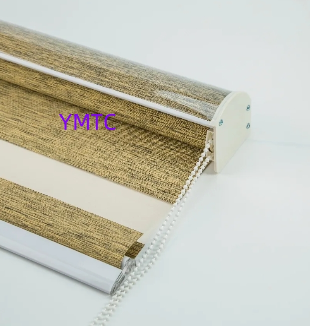 Easy Install Zebra Roller Blind Semi-Blackout Motorized Zebra Blinds