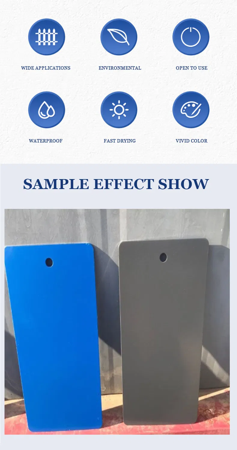 Nbs Water-Based Metal Anti-Rust Paint for Color Steel Tile Roof Renovation&Decoration