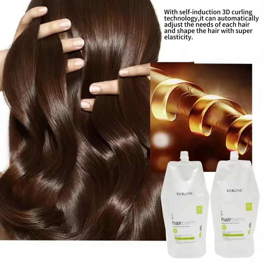 OEM/ODM Natural Hair Permanent Rebonding Straightening Styling Perm Lotion and Hair Curling Cream for Salon Use