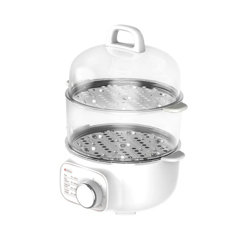 Egg Boiler, Double-Layer 304 Stainless Steel Steamer, Timed Automatic Power-off, Small Multi Functional Egg Maker