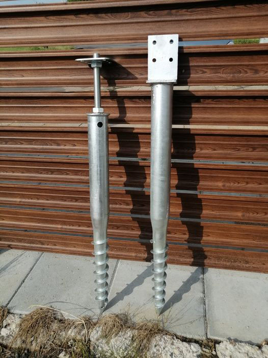 Винтовой анкер U-007 для наземного монтажа