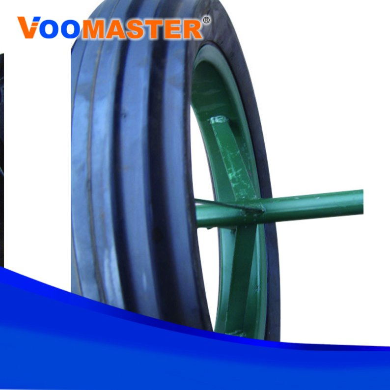 Land Lion Factroy Professional Supply 8 Inch Solid Rubber Wheel Barrow Wheel Castor Wheel