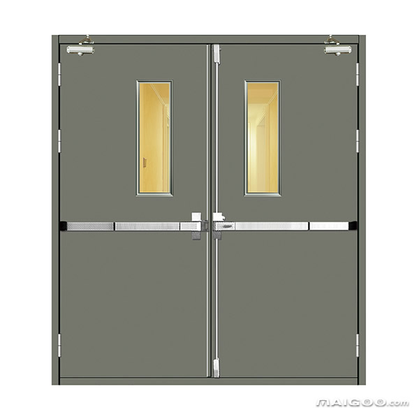 Premium Fire-Resistant Steel Exit Door for Hotels and Homes