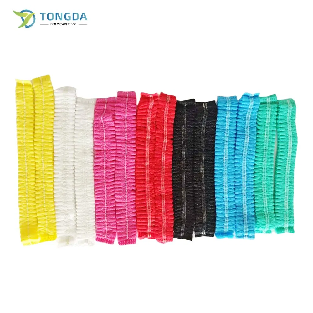 Sanitary Scrub Hats Disposable PP Hair Mob Clip Strip Caps