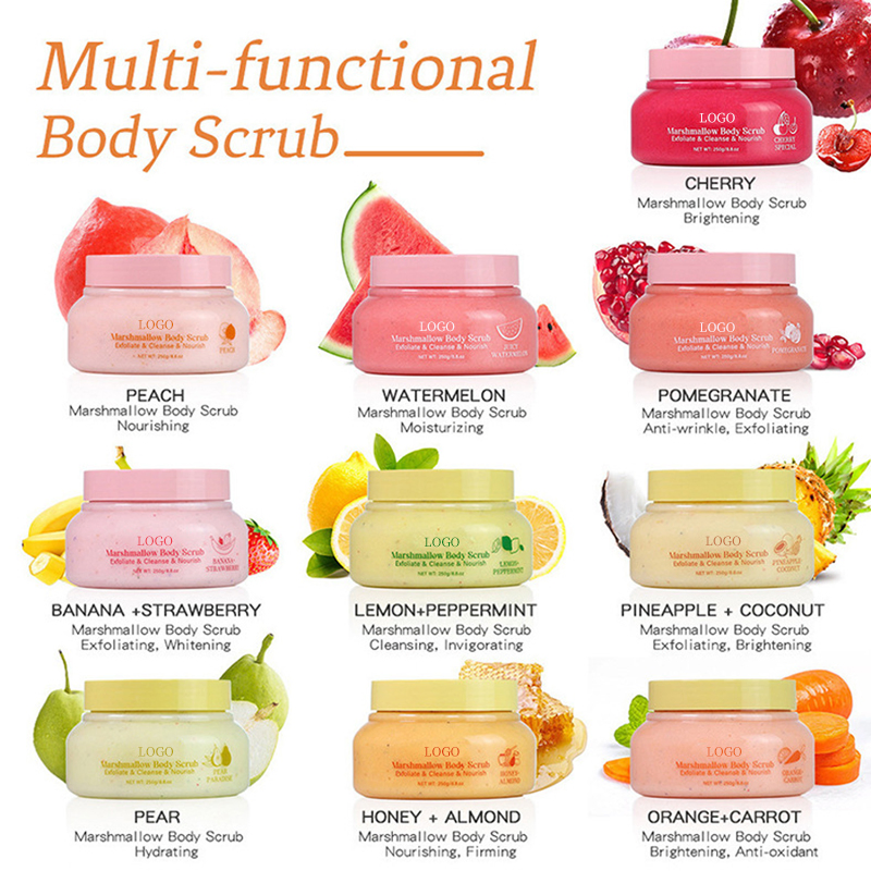 Ditong Moisturizing Exfoliating Oil Control Brightening Skin Whitening Sea Salt Scrub