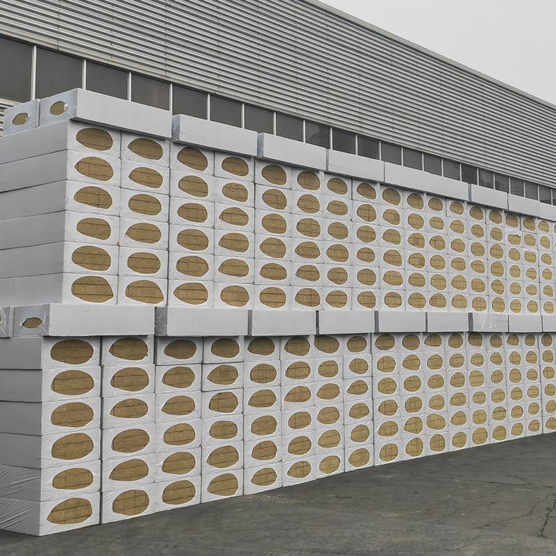 Rock Wool Board for Acoustic and Thermal Insulation Fireproof Building Material