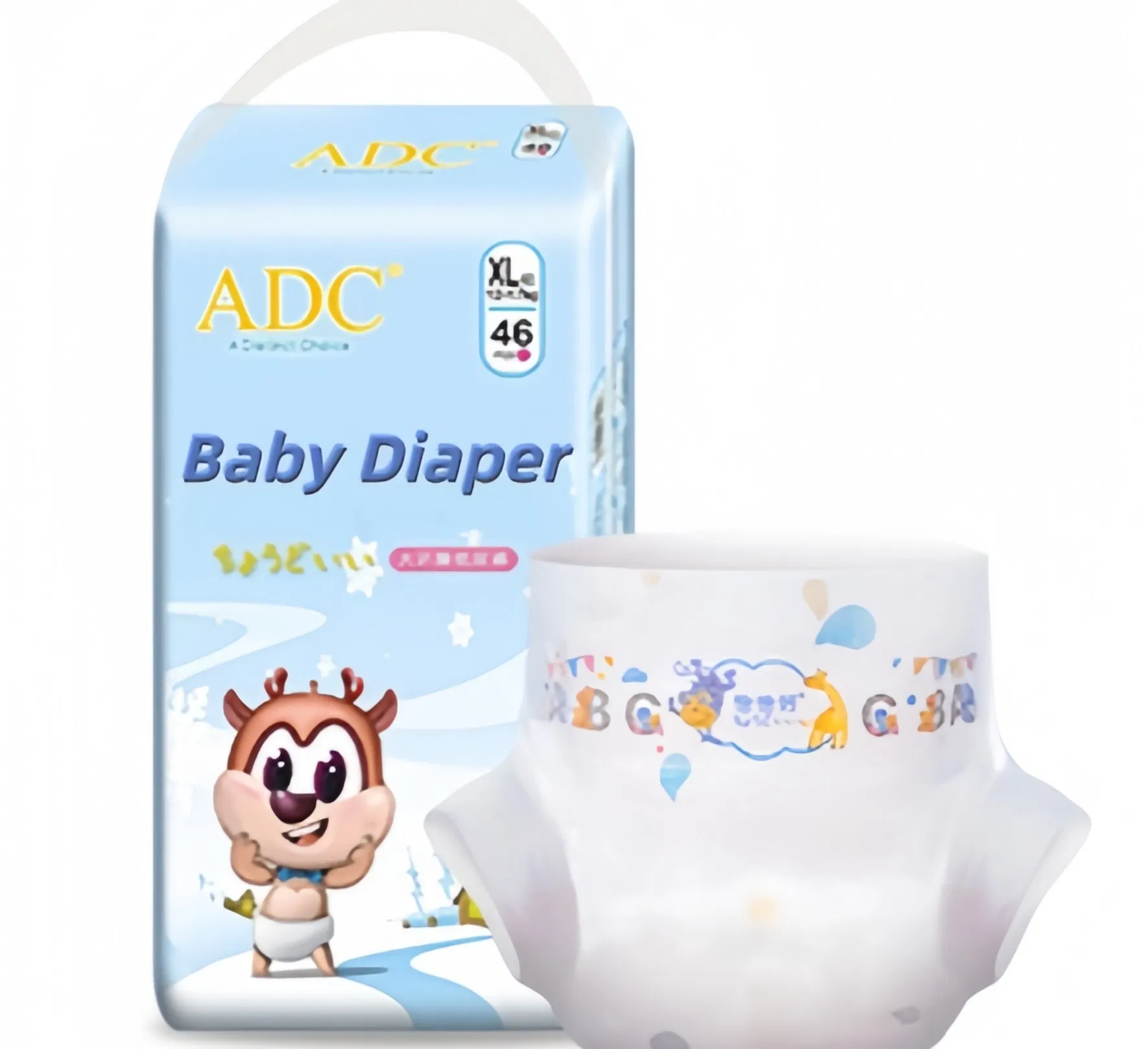 Elastic Waistband Breathable Customization Disposable Best Nighttime Diapers
