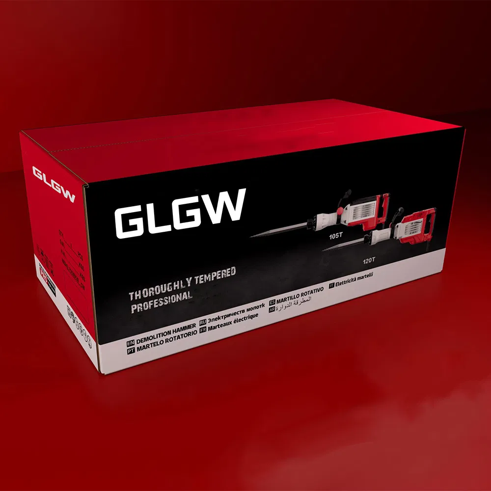 Отбойный молоток электрический GLGW для бетона и стен