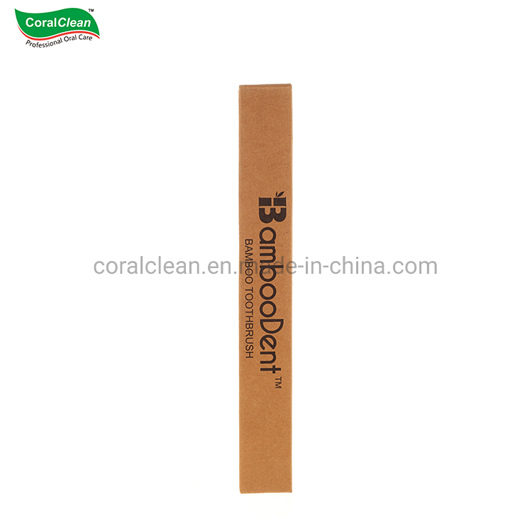 Wholesale Biodegradable Eco-Friendly Bamboo Toothbrush 4 Pack Set for Hotel and Travel