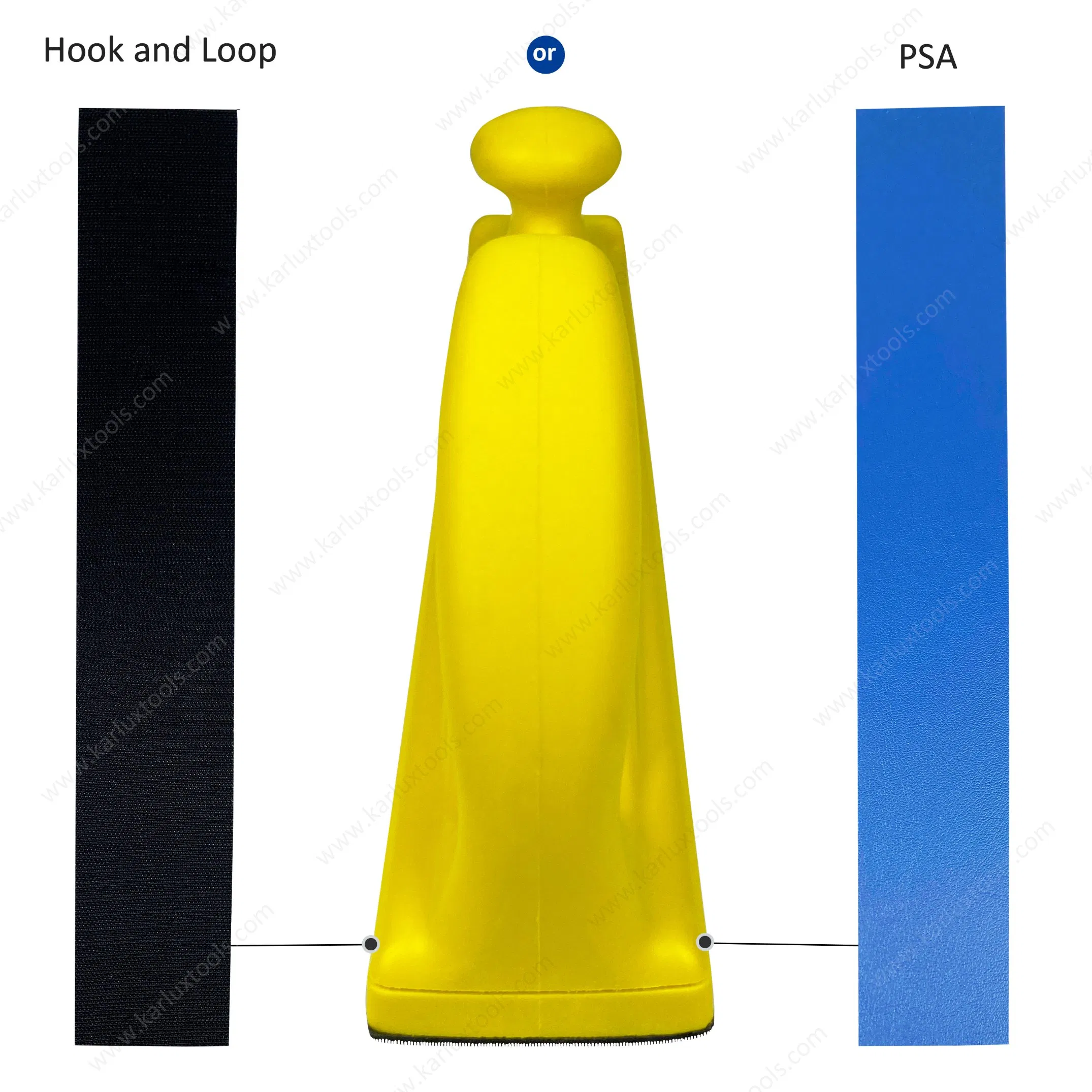 400X68mm Sanding Board Abrasive Tool Hook and Loop Sanding Block