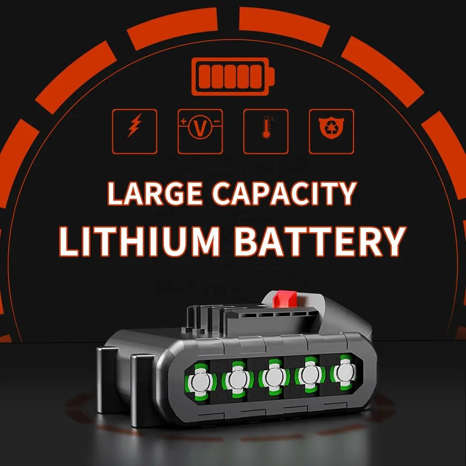 Electric Lawnmower Agricultural Household Weeder Lithium Portable Garden Pruning Tool Lawn Mower Power Tools