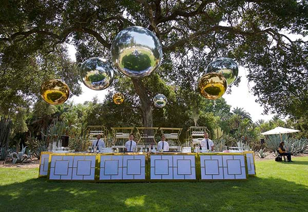 Big Shiny Inflatable Balloon Gold Mirror Balls for Christmas Decoration