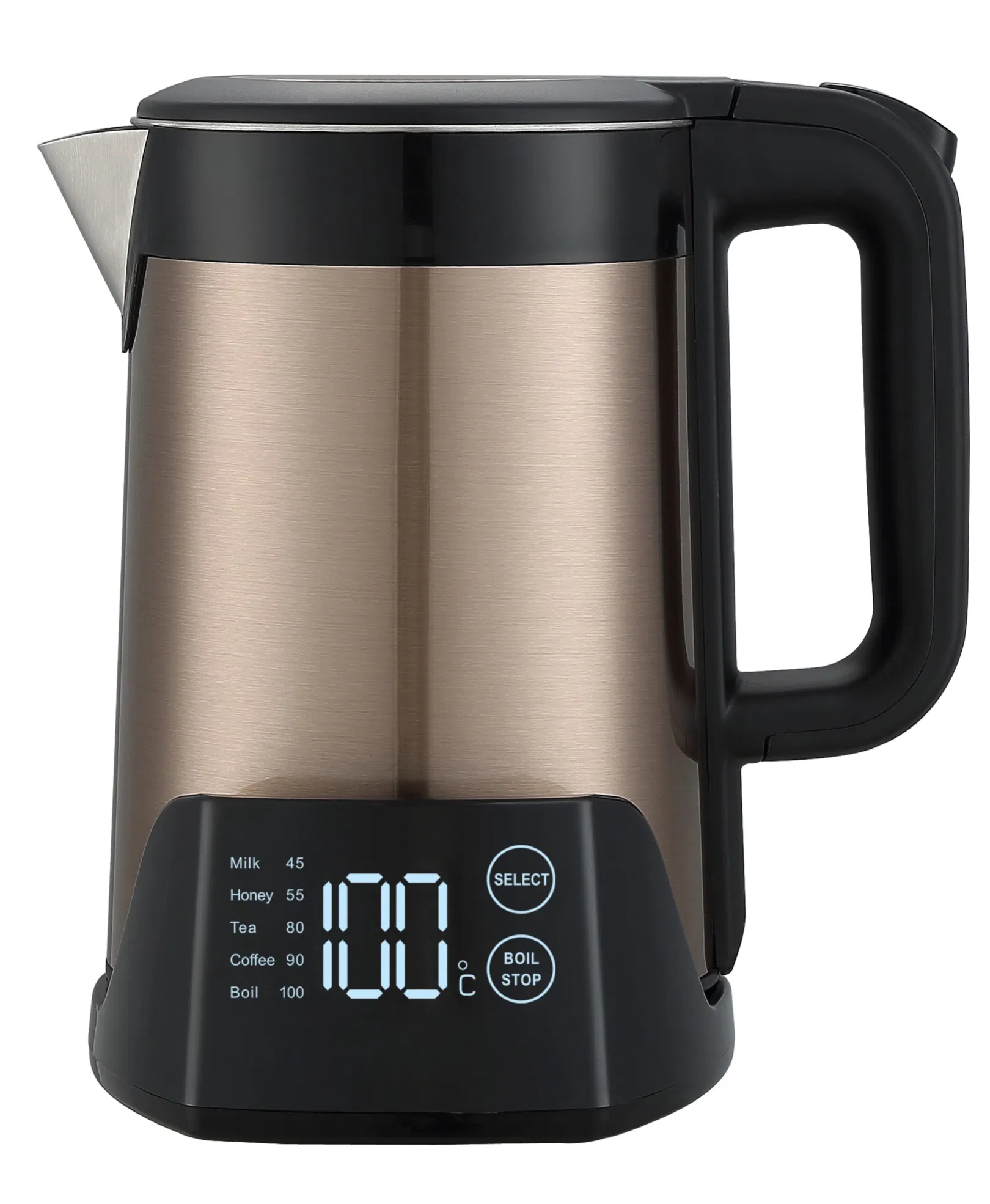 Smart Touch Digital Electric Kettle with 5 Temperature Settings