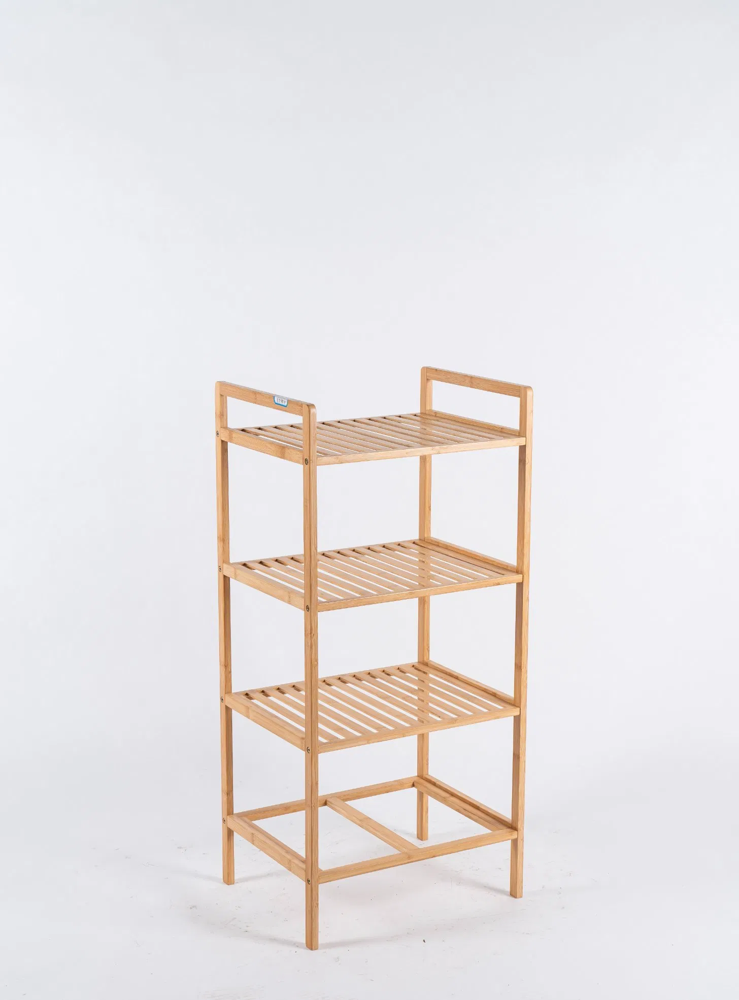 Multifunction Bamboo 4 Layers Storage Rack Wood Shoe Rack Wood Storage Shelf