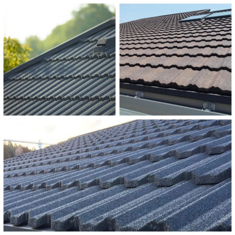 Roofing Materials Galvalume Precio Stone Granules Coated Aluminum Roofing Sheet
