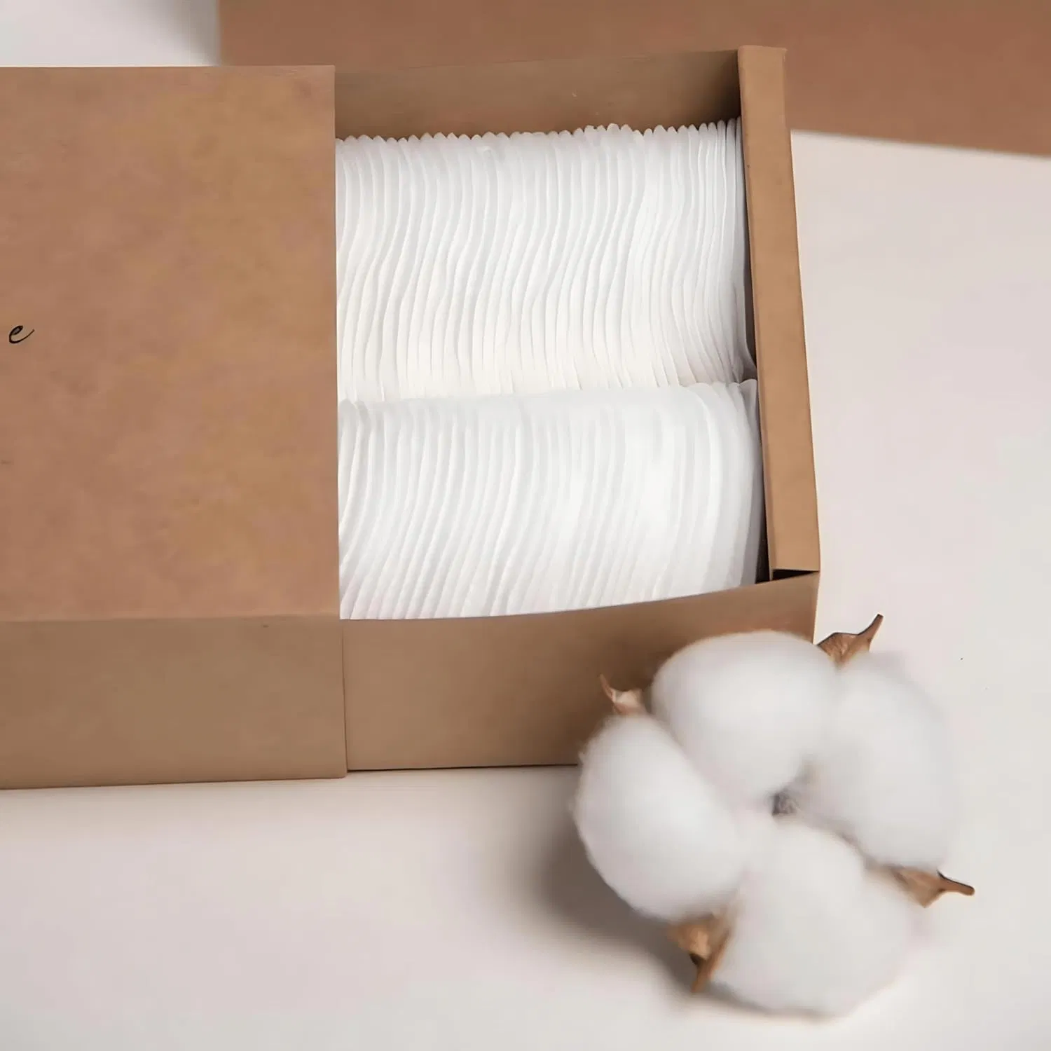 Soft Cotton Rounds, Pure Cotton Pads, Makeup Remover Pads, Lint-Free