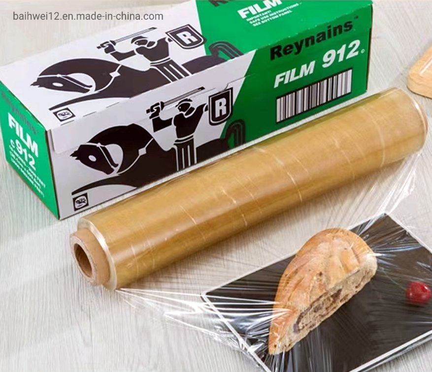 Free Sample PVC Plastic Stretch Wrapping Film for Packaging