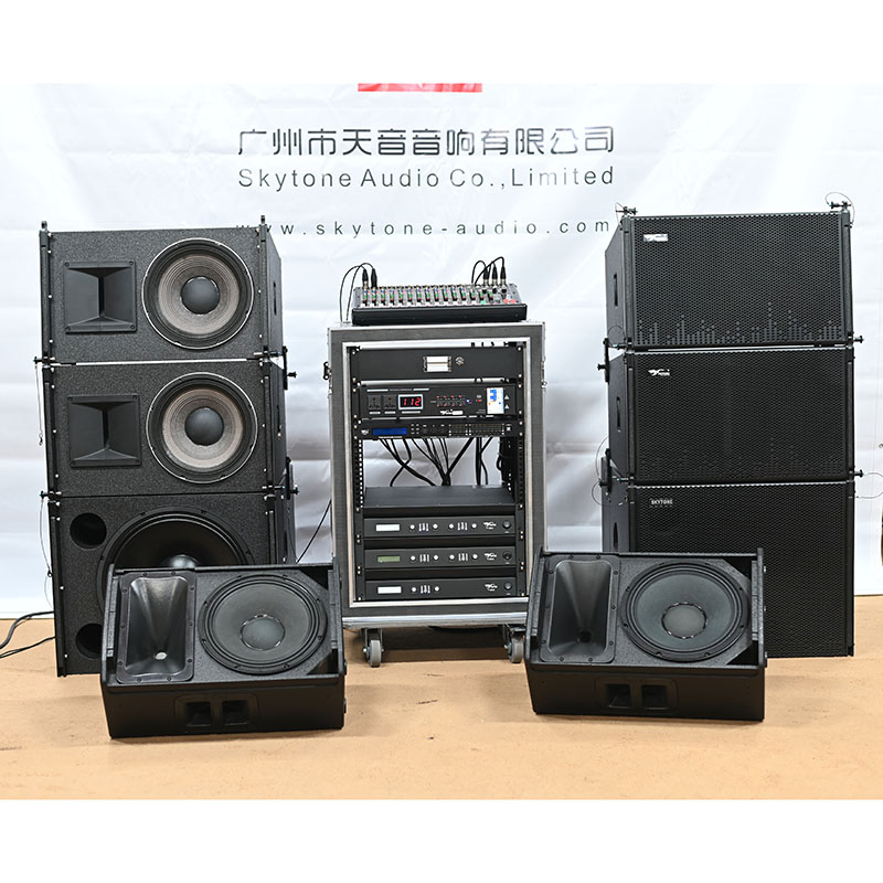 Active and Passive, Indoor Outdoor Show PRO Audio Sound System, Line Array System