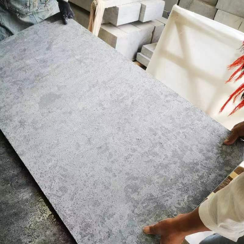 Blue Grey Lime Stone Chinese Flamed Blue Limestone Price for Outdoor Floor Tile