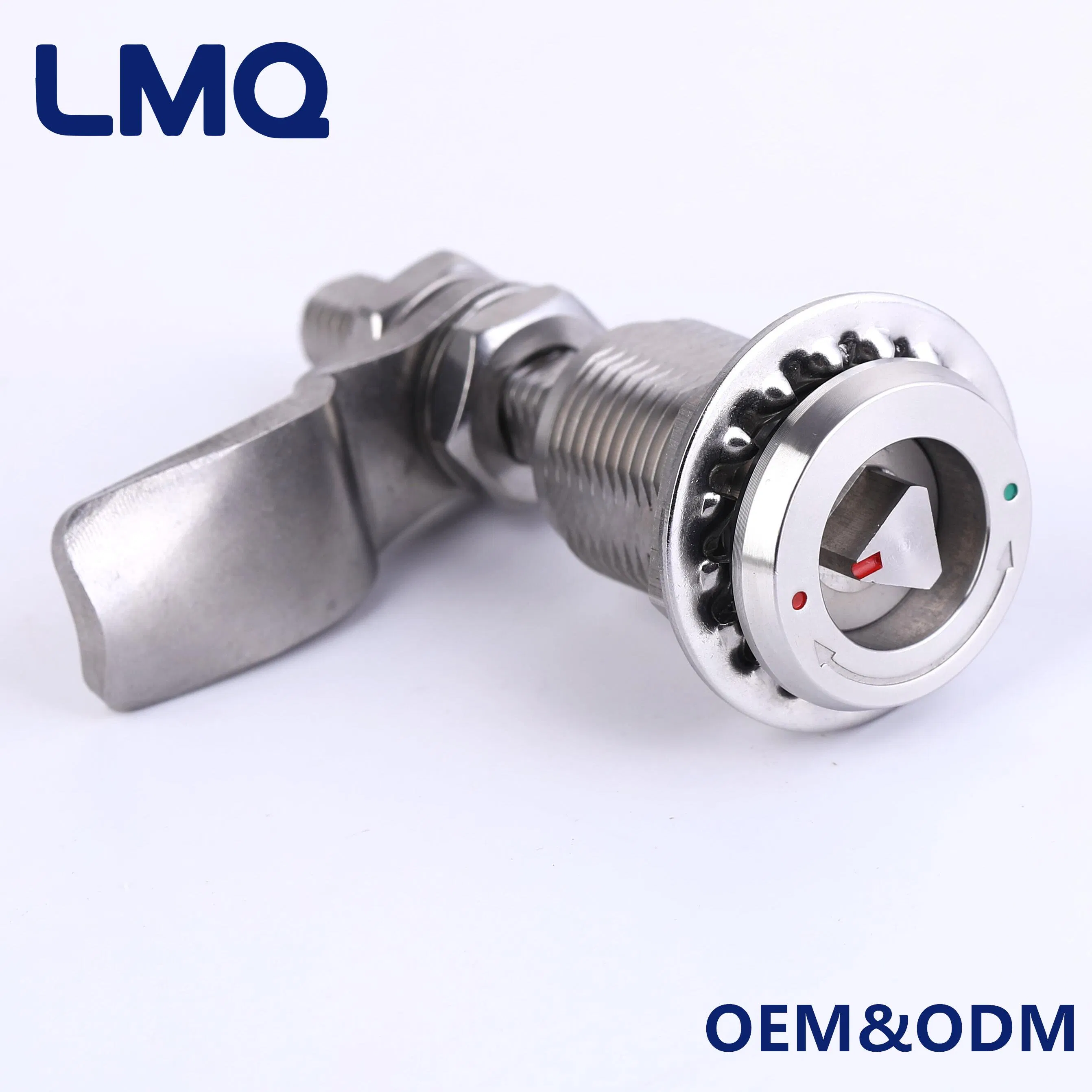 High Security Industrial Safe Electronic Cylinder T-Handle Compression Latch Cabinet Door Quarter Turn Cam Lock with Key for Electrical Cabinet/Enclosure