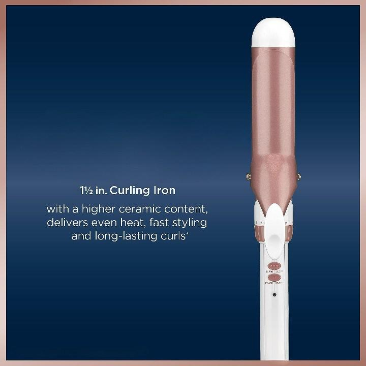 Hot Sale Pink Hair Curler for Use on Medium and Long Hair