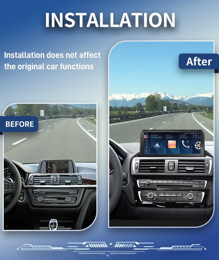 Android CarPlay GPS Radio System for BMW 1 Series F20 F21 F22 F23