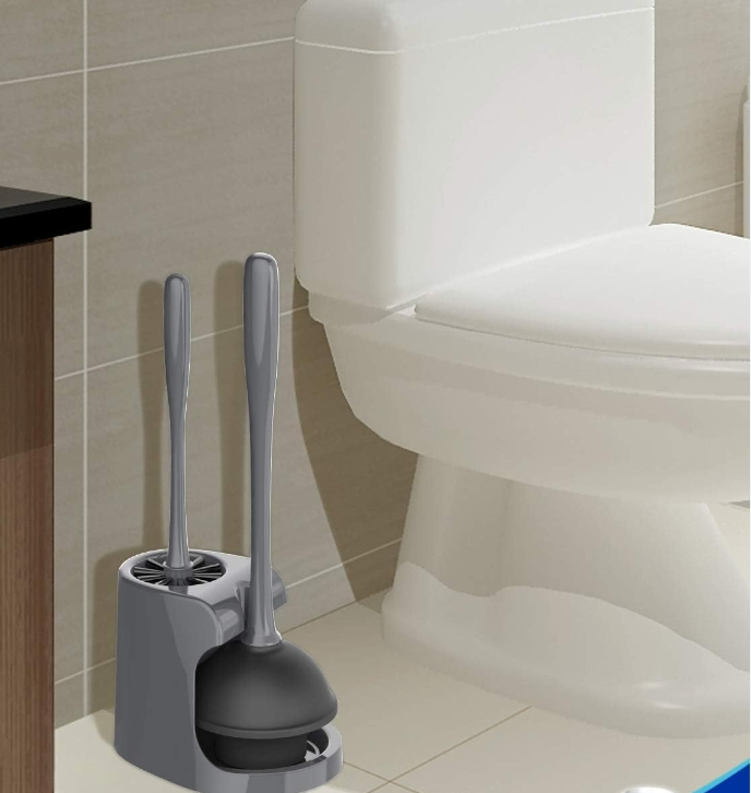 Toilet Plunger Toilet Brush Cleaning Brush Set Unclogger