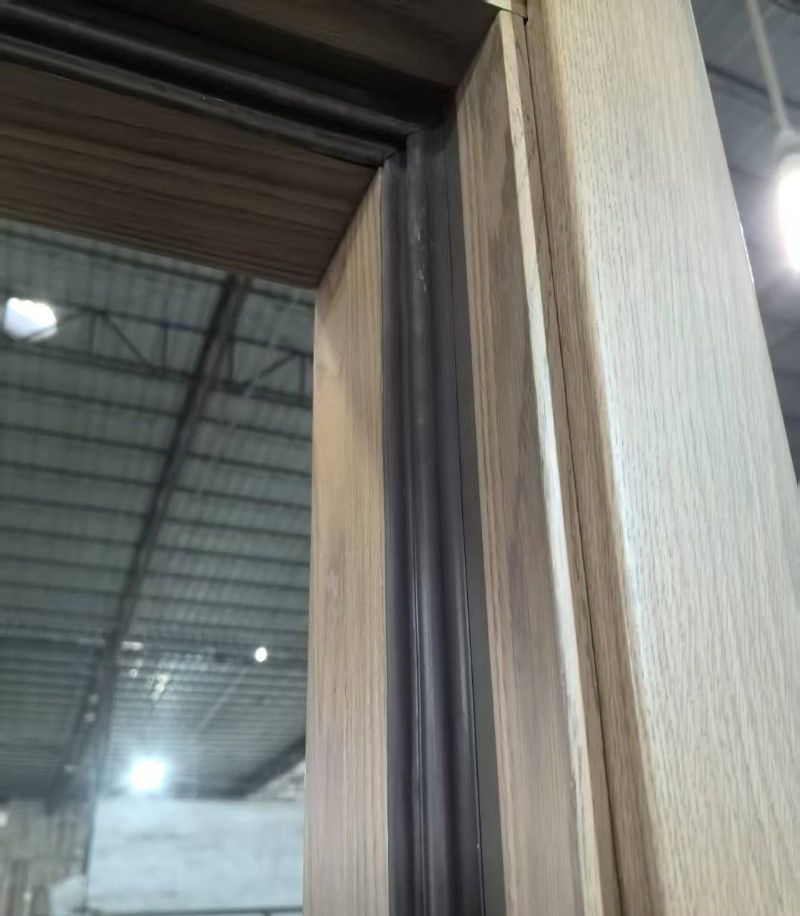 High-Quality Solid Wood Door with American White Oak Panels