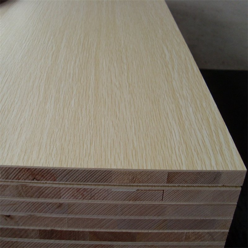 Block Board Poplar Pine Paulownia Core with Artificial Veneered