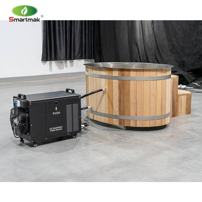 Бочка для ледяной ванны с чиллером и фильтром