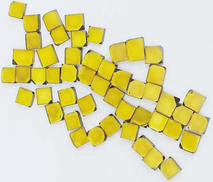 5mm Synthetic Industrial Diamonds Yellow Hpht Rough Diamond
