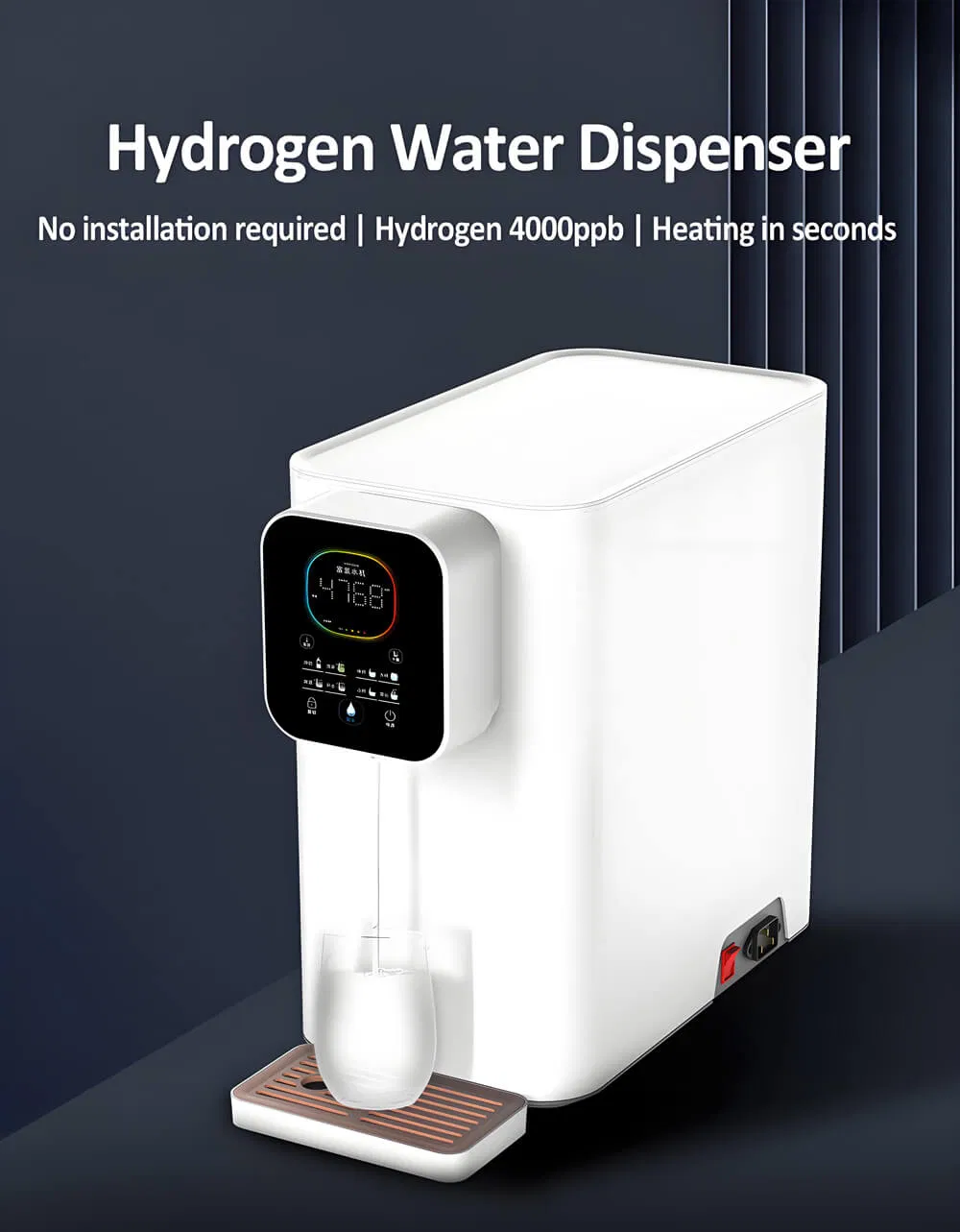 Intelligent Hydrogen Rich RO Water Purifier for Home and Office