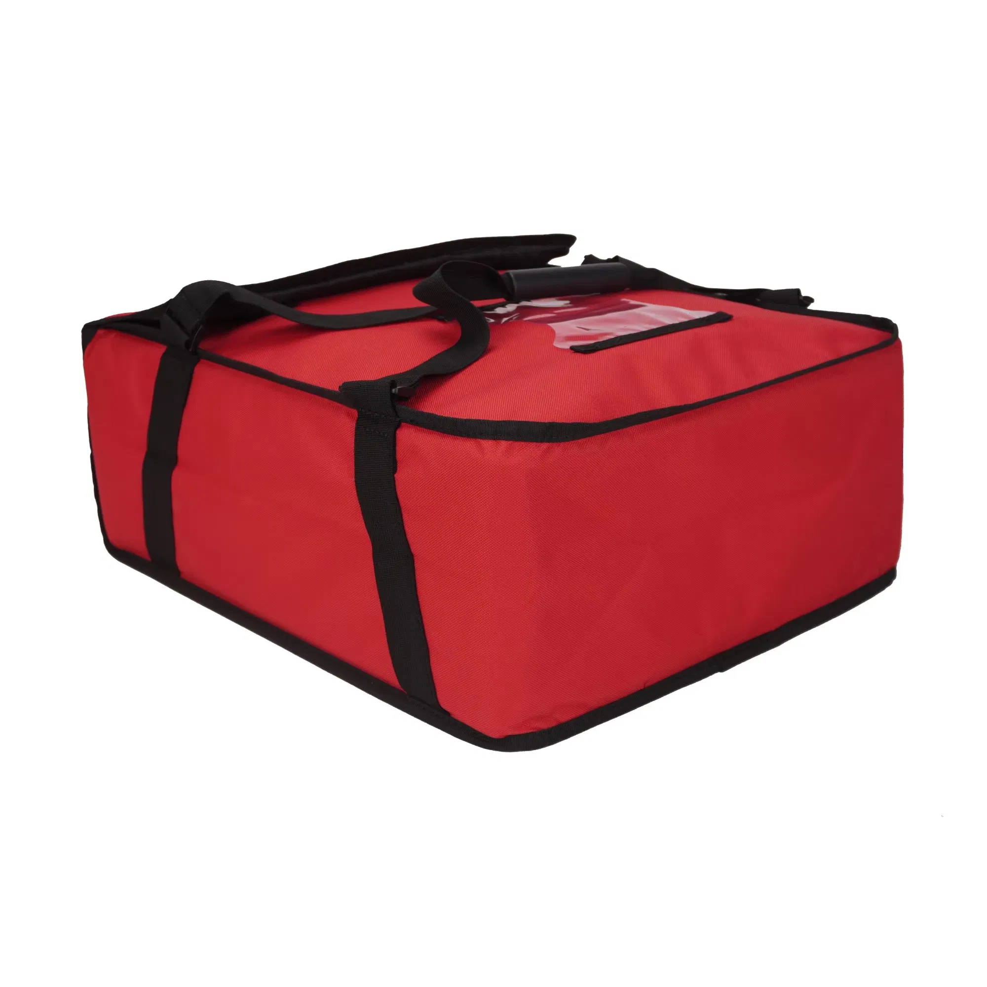 Professional Large Capacity Thermal Polyester Insulated Tote Pizza Delivery Food Warmer Carrier for Restaurant Use