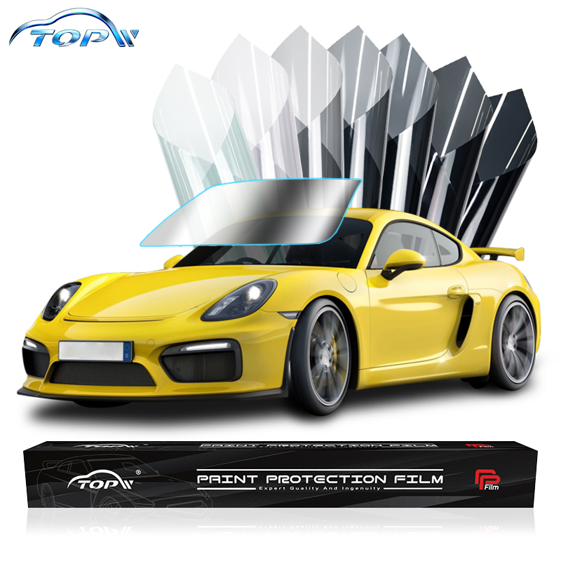 Original Color Nano Ceramic Film UV Protection, Fade Resistance Crystal-Clear Vision