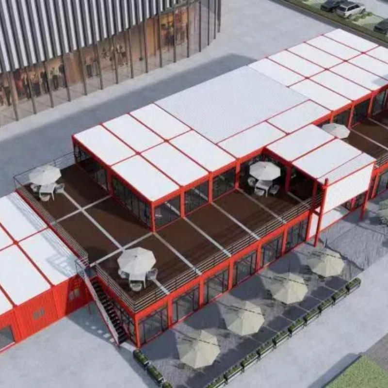 Demountable Steel Structure 20FT Container House Mobile Prefabricated House Office