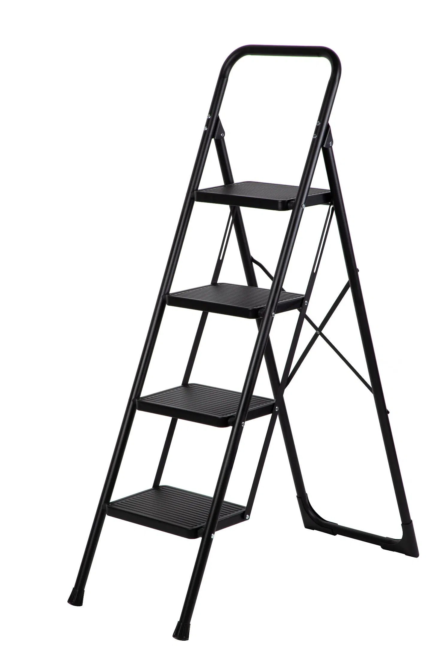 Grateful Steel Household Ladder Single Side a Shaped Folding Ladder
