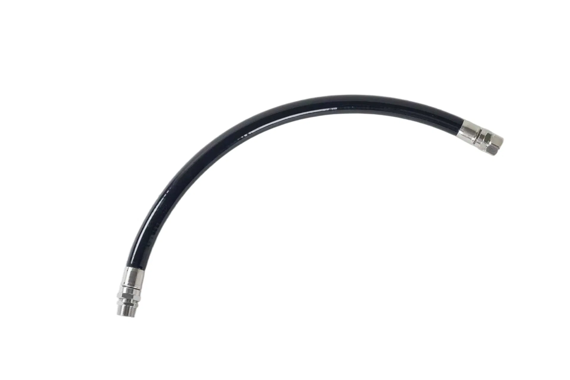 Flexible High Pressure Hose Assembly for Hydraulic Systems and Power Tools
