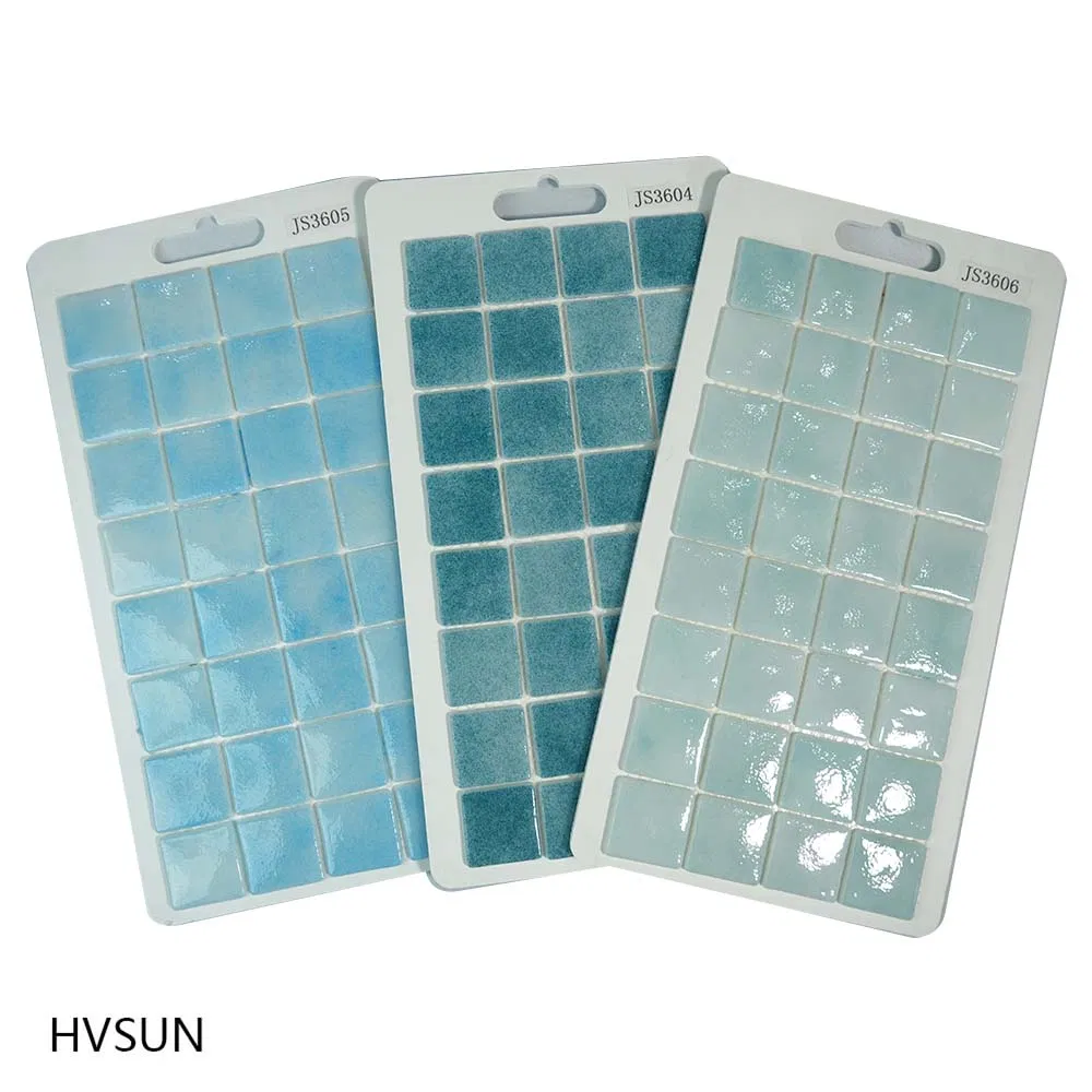 Swimming Pool Fish Pool Modern Crystal Glass Mosaic Bathroom Interior Wall Mosaic Crystal Mosaic