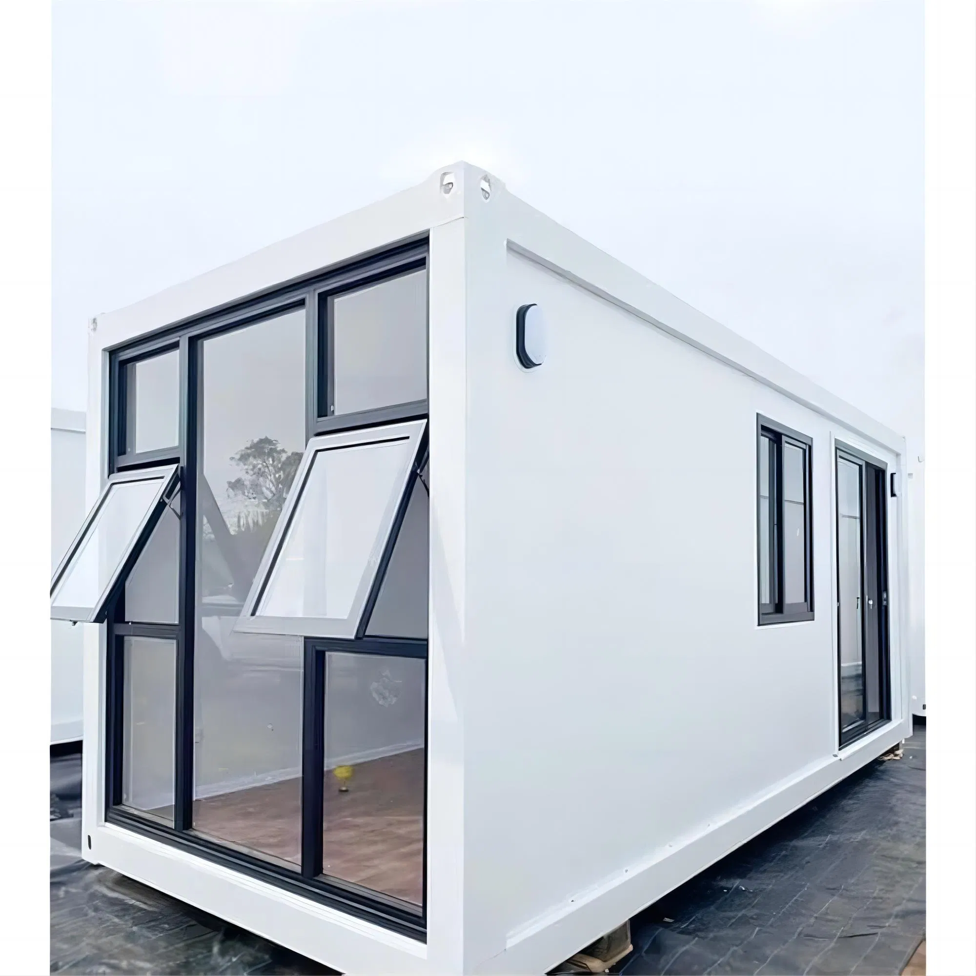 Prefab Modular Portable Flat Pack Australian Standard Homes Prebuilt Container House Garage Storage Luxury Fabricated Living Container House Portable House