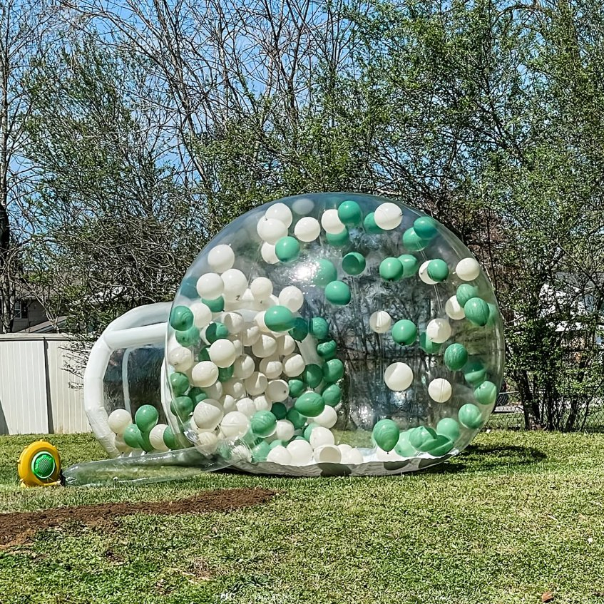 Inflatable Clear Bubble Tent Outdoor Waterproof Dome Camping PVC Bubble House