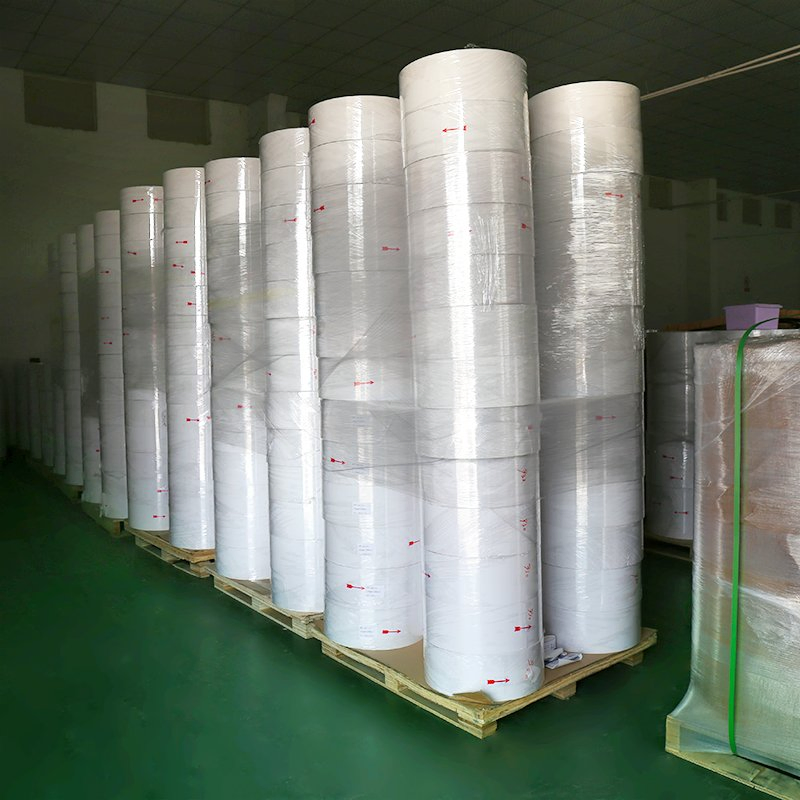 Special Materials for Small Caliber 50μ Transparent Pet Paper Labels Raw Materials